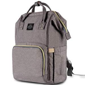 HaloVa Diaper Bag Multi-Function Waterproof Travel Backpack