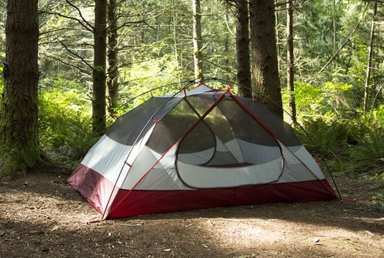 Dry a Wet Backpacking Tent