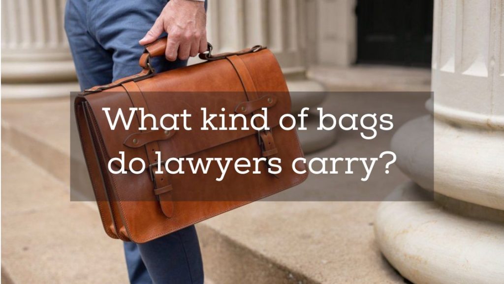 lawyers carry bag